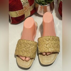 Target Tan Woven Women's Sandals